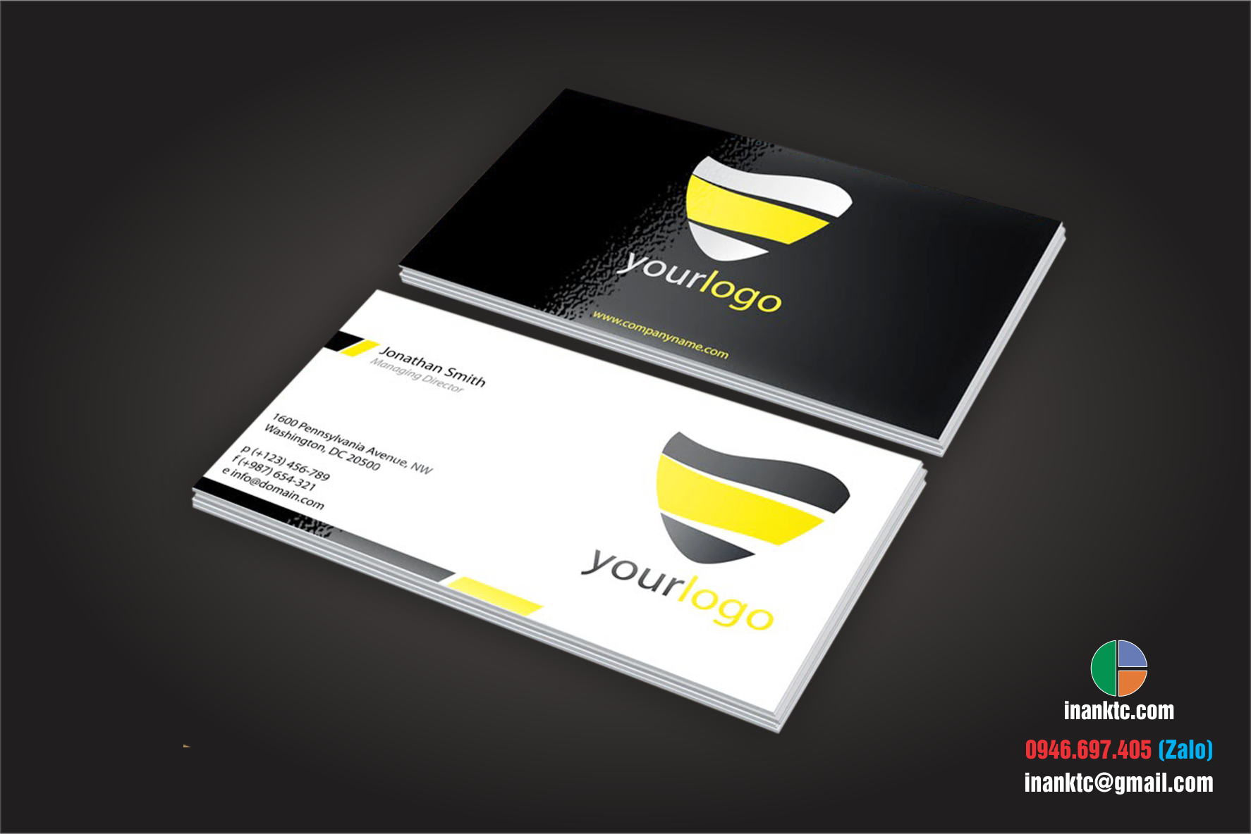 mẫu danh thiếp tại quận 7