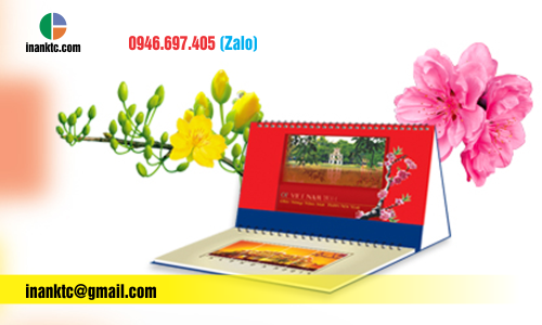 Mẫu lịch để bàn Mẫu lịch để bàn