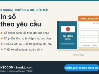 In sổ theo yêu cầu: các loại sổ hay in, khổ giấy, số trang và giá tham khảo