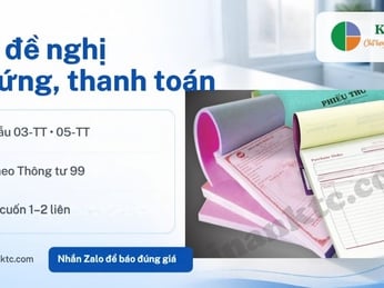 Mẫu giấy đề nghị tạm ứng, đề nghị thanh toán theo Thông tư 99: nội dung, số liên và giá in cuốn