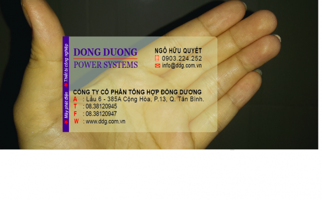 In name card trong suốt tại quận 12 Mẫu danh thiếp trong suốt in 1 mặt