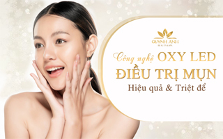 Trị mụn công nghệ Oxy Led bao nhiêu tiền và có hiệu quả không? 