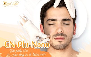 Công nghệ Phi Nano, xoá sẹo thâm an toàn