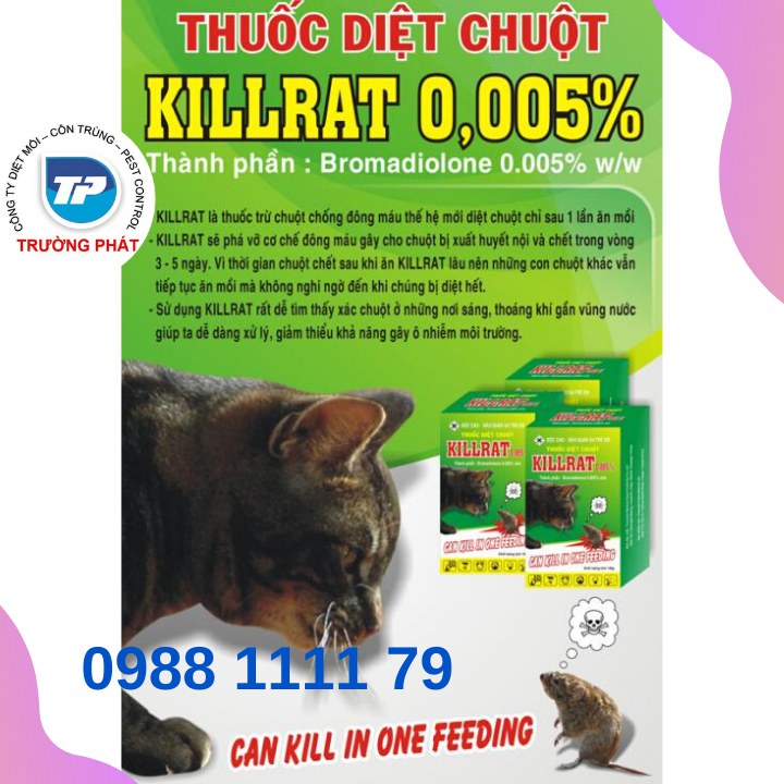 Thuốc diệt chuột Killrat Thuốc diệt chuột Killrat
