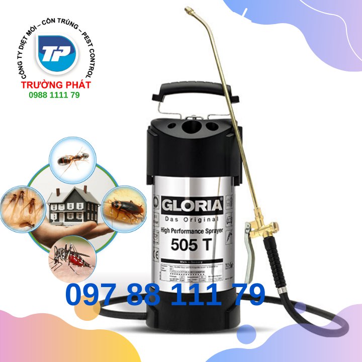 Bình xịt côn trùng GLORIA 505 T đeo vai Bình xịt côn trùng GLORIA 505 T đeo vai