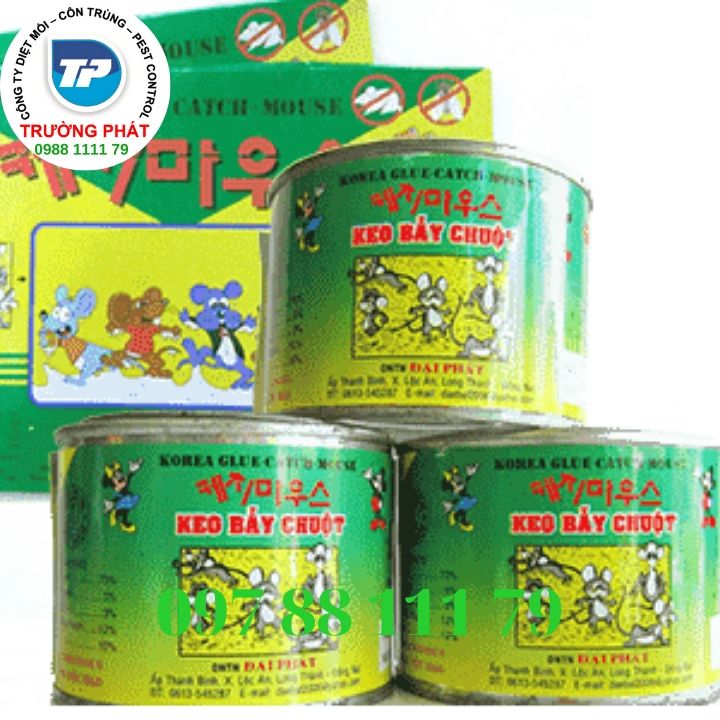 Keo dính chuột dạng hũ nhỏ Keo dính chuột dạng hũ nhỏ