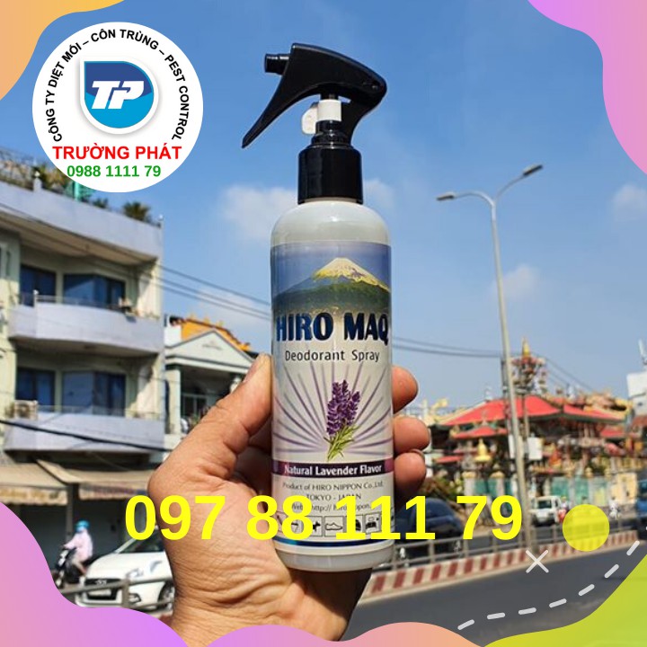 Khử mùi diệt khuẩn Hiro maq Khử mùi diệt khuẩn Hiro maq