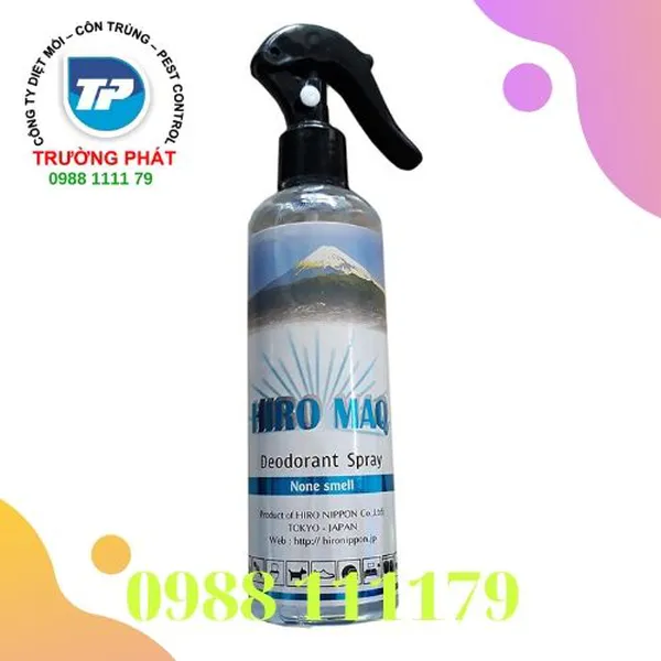 Khử mùi diệt khuẩn HIRO-MAQ