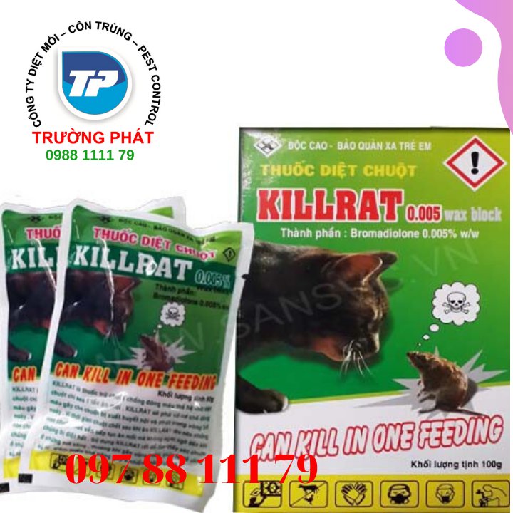Thuốc diệt chuột Killrat Thuốc diệt chuột Killrat