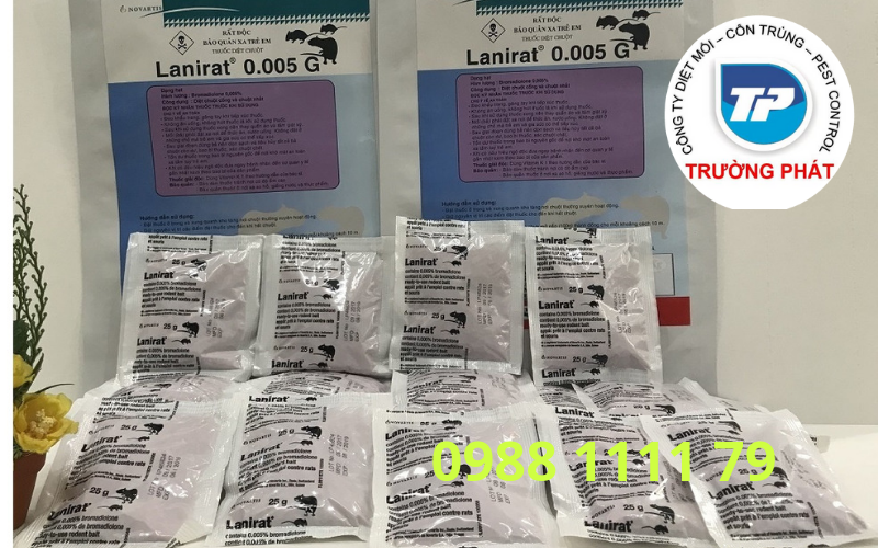 Thuốc diệt chuột Lanirat Thuốc diệt chuột Lanirat