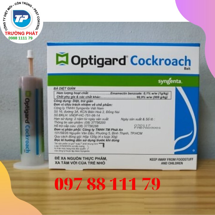 Thuốc diệt gián đức optigard Cockroach Thuốc diệt gián đức optigard Cockroach
