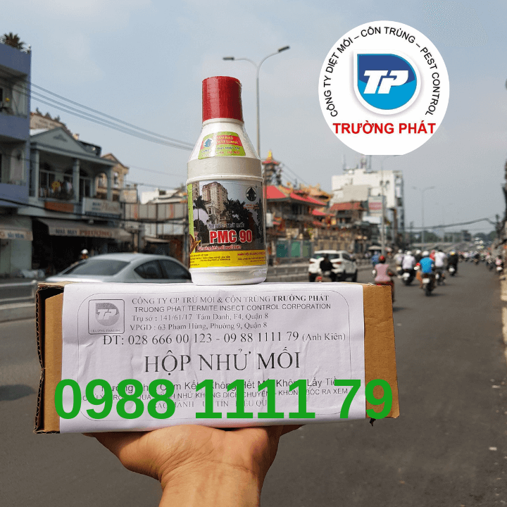 Hộp nhử mối và thuốc diệt mối PMC 90 Hộp nhử mối và thuốc diệt mối PMC 90