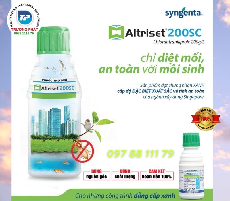 Thuốc diệt mối tận gốc Altriset 200SC Thuốc diệt mối tận gốc Altriset 200SC