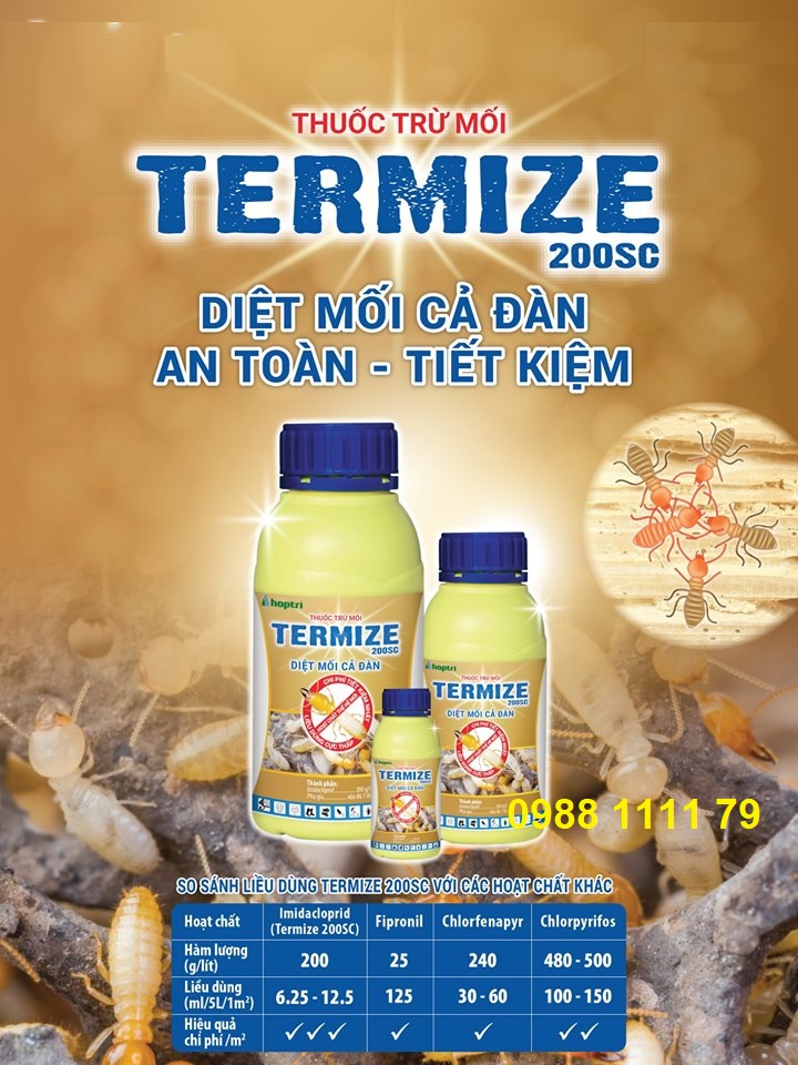thuốc diệt mối TERMIZE 200 SC THUỐC DIỆT MỐI TERMIZE 200SC
