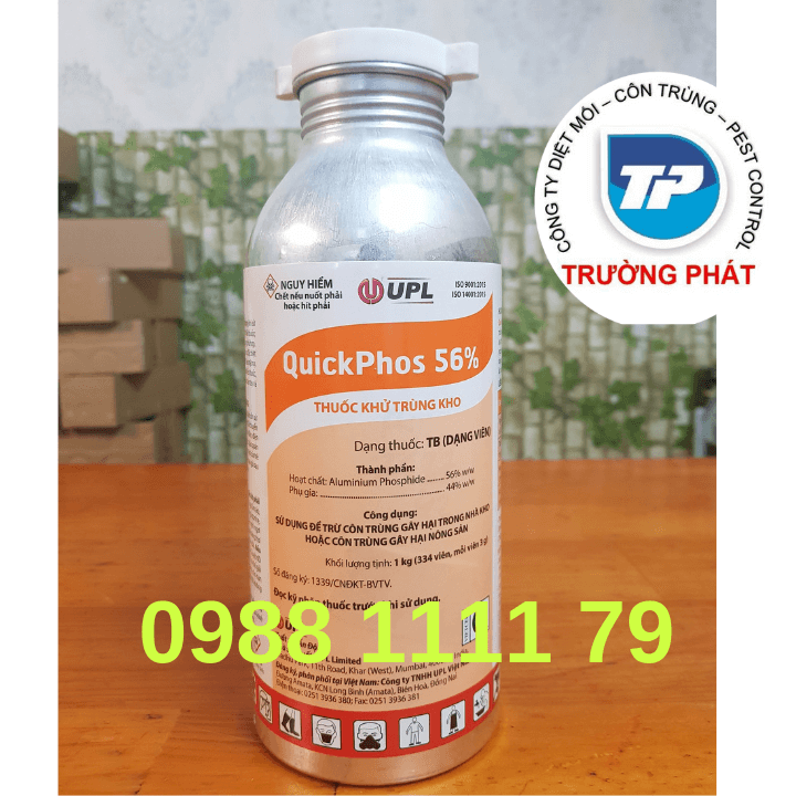 Thuốc diệt mọt Quickphos 56% Thuốc diệt mọt Quickphos 56%
