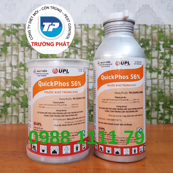 Thuốc diệt mọt Quickphos 56% Thuốc diệt mọt Quickphos 56%