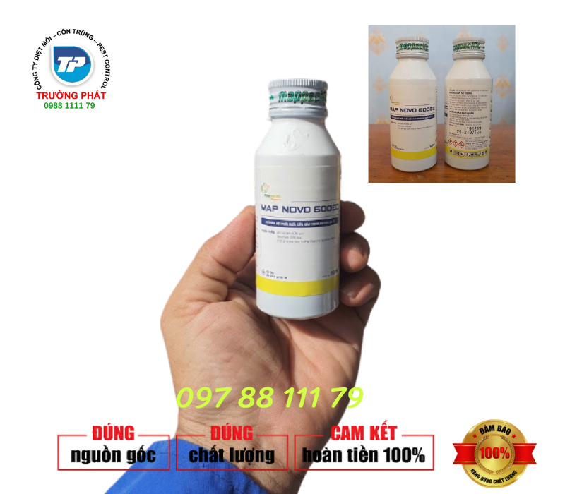 Thuốc diệt muỗi Map NOVO 600 EC Thuốc diệt muỗi Map NOVO 600 EC