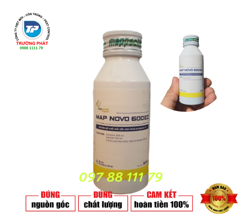 Thuốc diệt muỗi Map NOVO 600 EC Thuốc diệt muỗi Map NOVO 600 EC