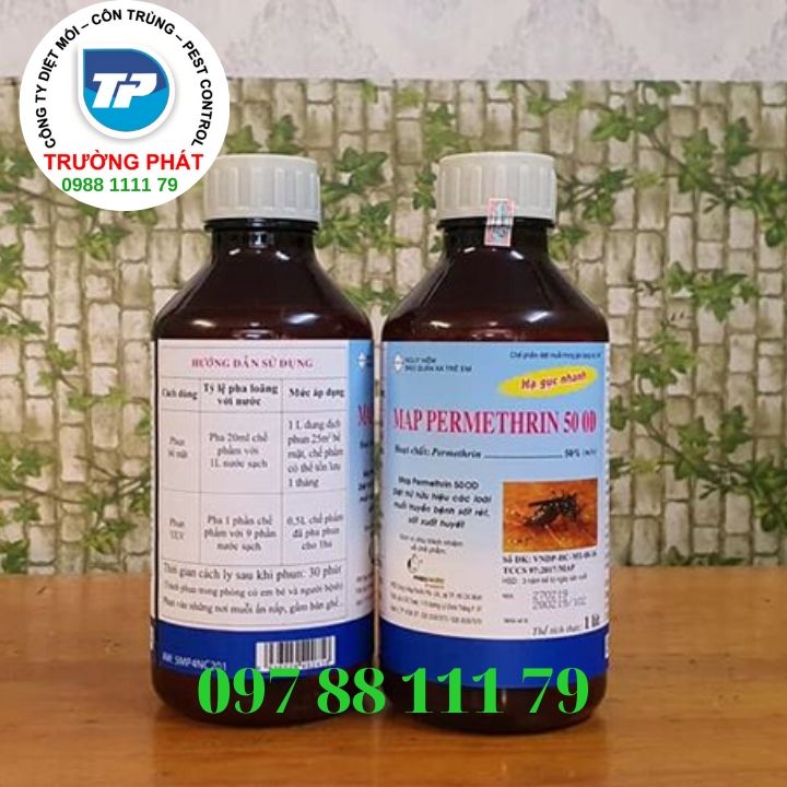 Thuốc diệt muỗi MapPermethrin50 OD Thuốc diệt muỗi MapPermethrin50 OD