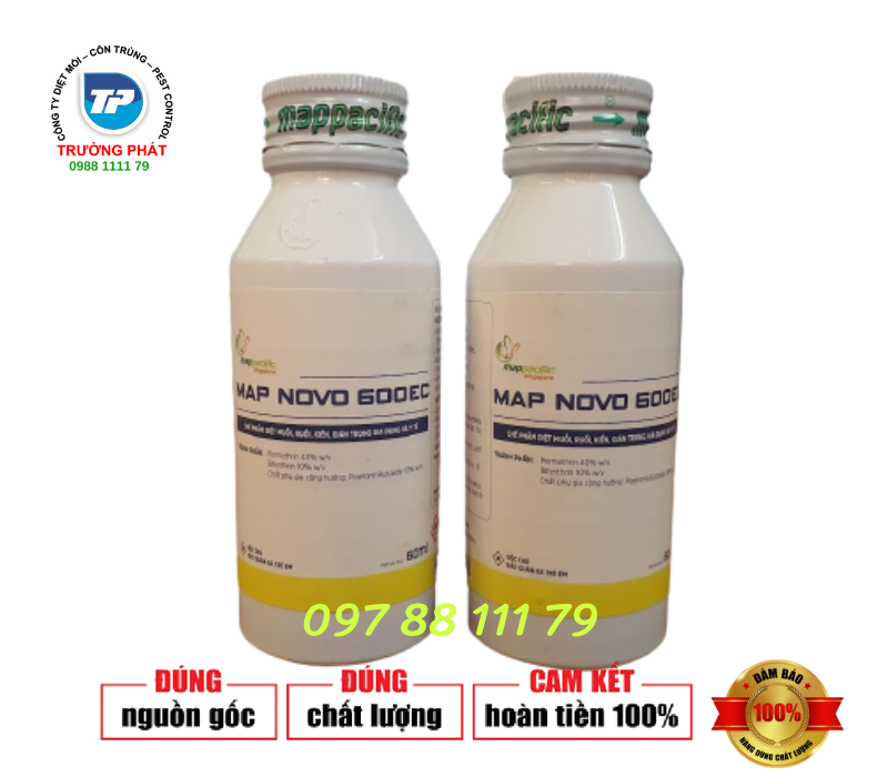 Thuốc diệt muỗi Map NOVO 600 EC Thuốc diệt muỗi Map NOVO 600 EC