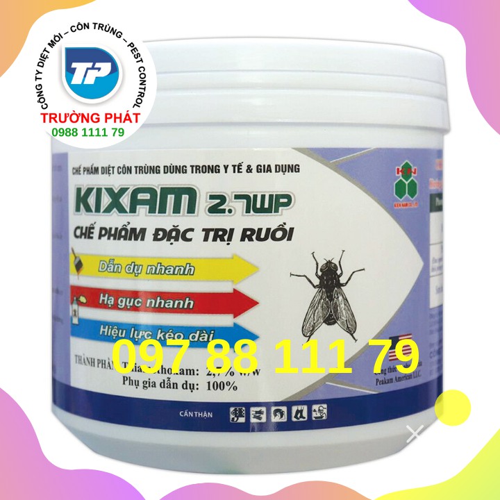 Thuốc diệt ruồi Kixam 2.7WP Thuốc diệt ruồi Kixam 2.7WP