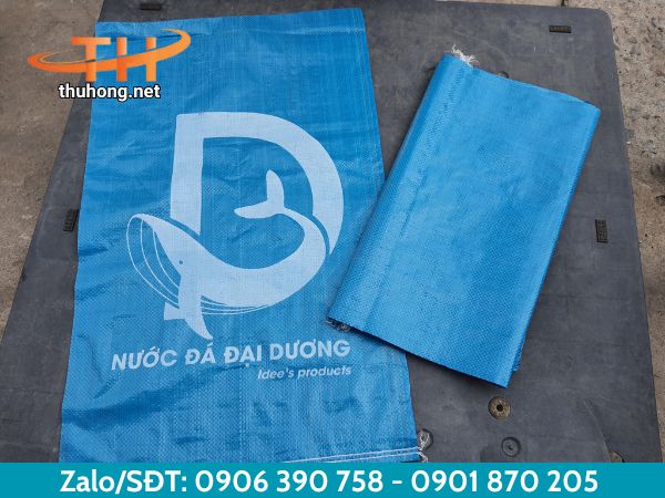 Bao nước đá in logo Bao nước đá in logo