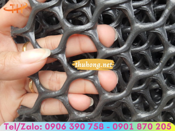 Cấu tạo ô lưới của lưới nhựa cứng