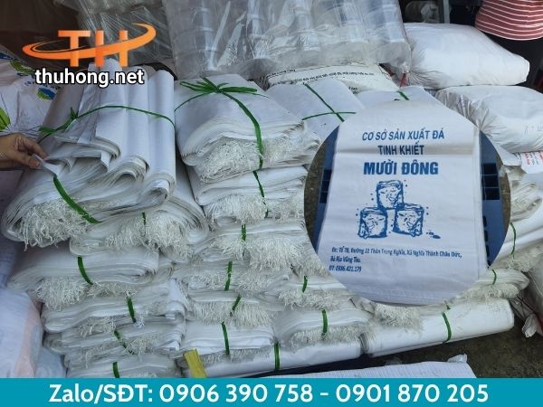 Bao tải in logo, bao tải cũ 99% Bao tải in logo, bao tải cũ 99%