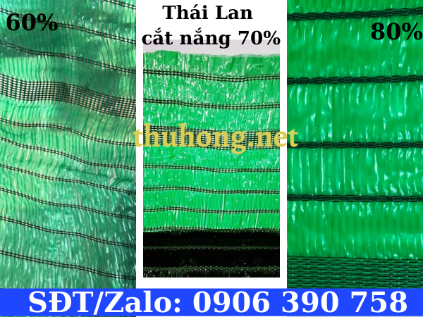 Lưới che nắng vườn kiểng màu xanh