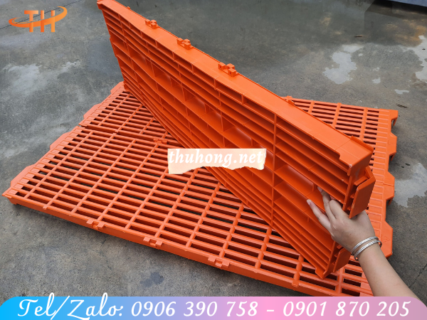 Sàn nhựa 40x120cm cho heo cai sữa