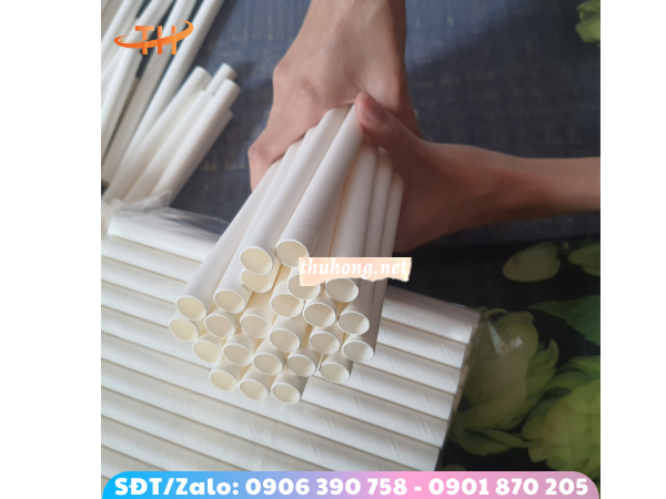 ống hút giấy phi 6