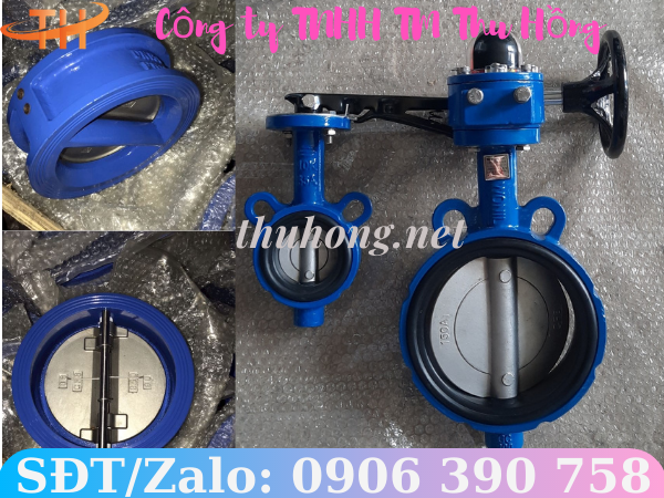 Van bướm nhựa tay quay