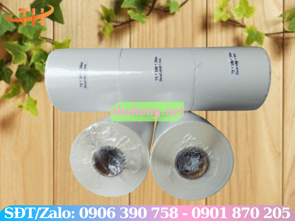 Giấy decal tem nhiệt 1 tem
