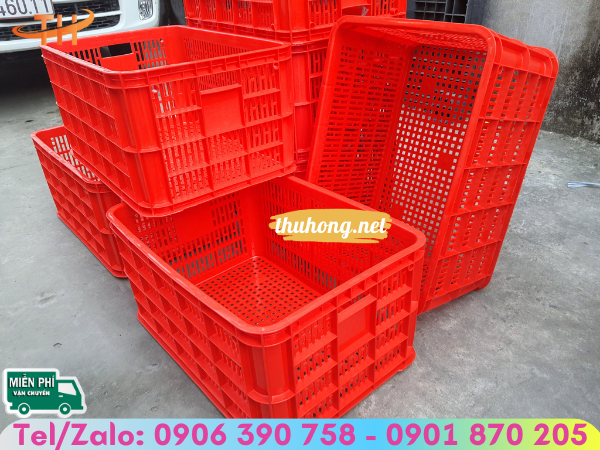 Sóng nhựa hở đựng trái cây, hoa quả Sóng nhựa hở đựng trái cây, hoa quả