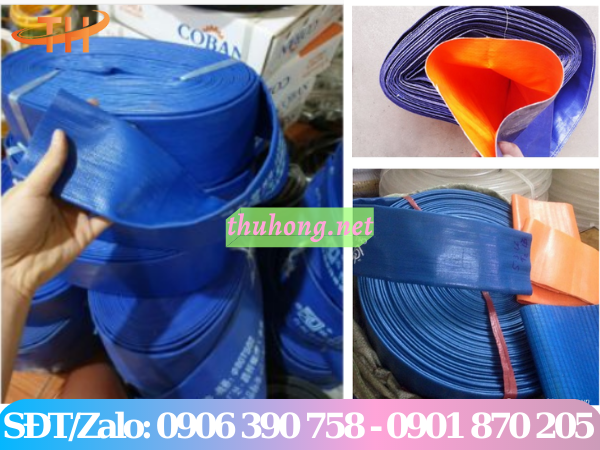 Ống vải bạt cốt dù màu xanh