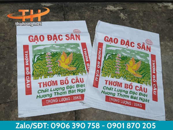 Bao gạo in logo Bao gạo in logo