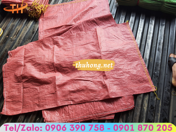 bao tải màu đỏ 90x120cm