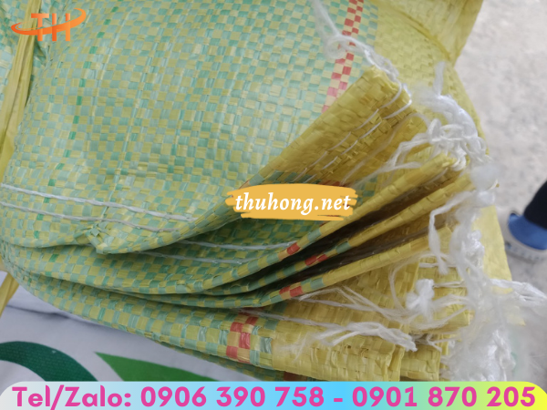 Bao tải đựng gạo dày dặn độ bền cao