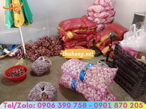 Bao tải lưới, bao tải leno đựng hành tỏi