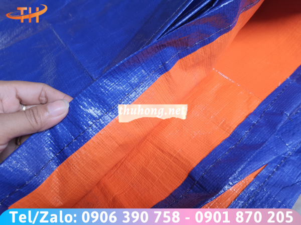 Cấu tạo bạt nhựa xanh cam