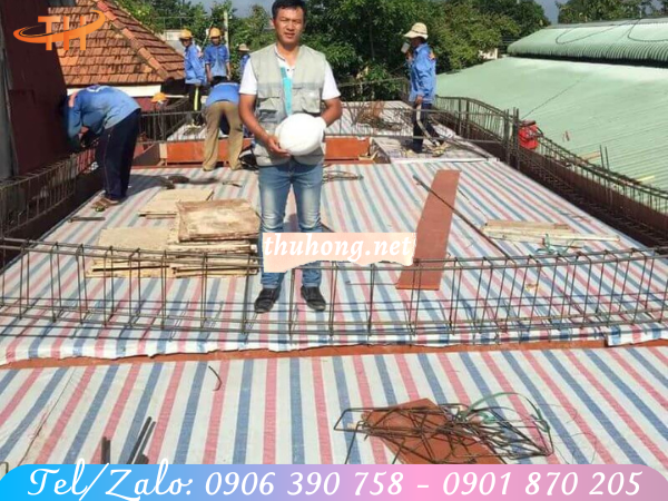 Tác dụng bạt sọc che công trình