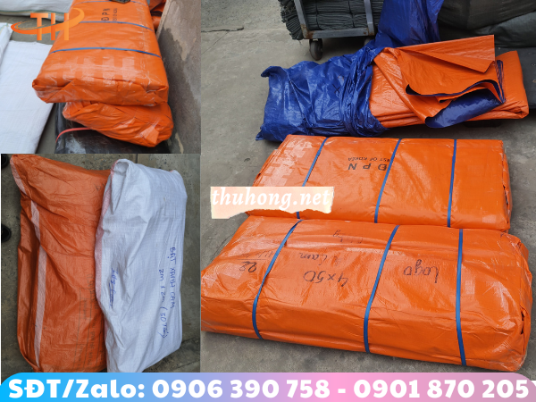 bạt xanh cam giá rẻ