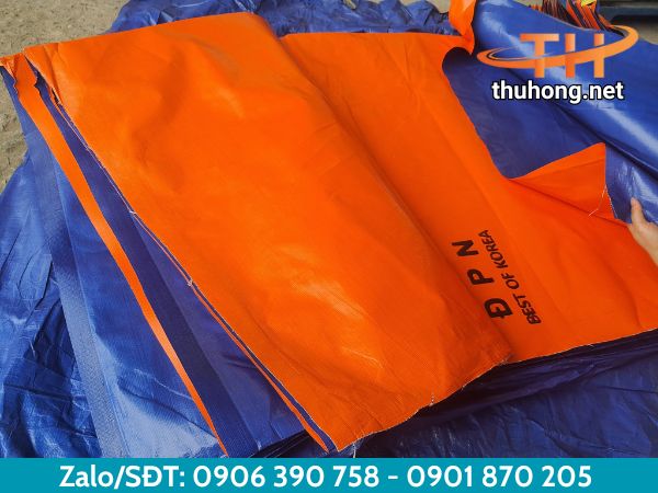 Bạt xanh cam kích thước theo yêu cầu Bạt xanh cam kích thước theo yêu cầu