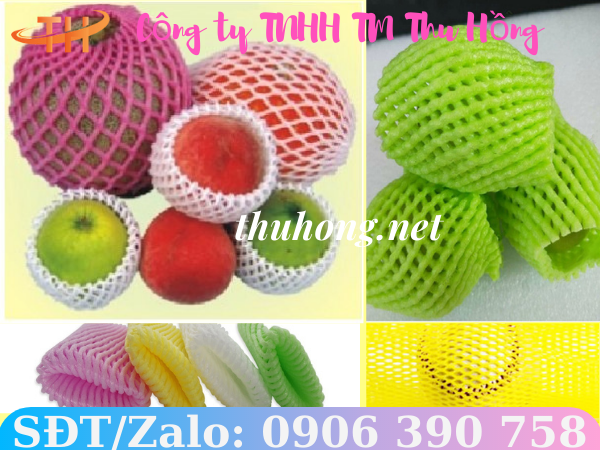 Bọc xốp bao hoa quả đủ màu