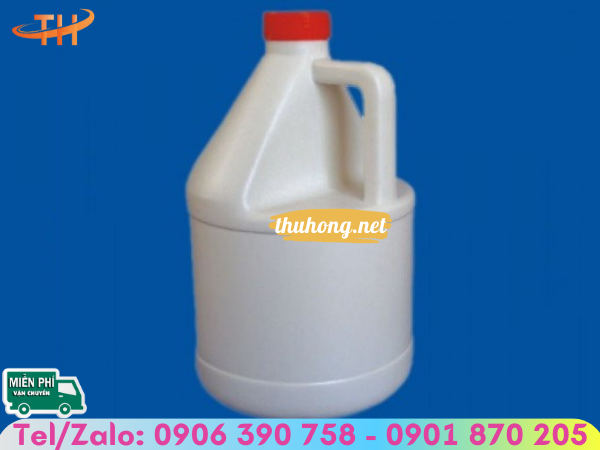 Can nhựa rỗng màu trắng 2L Can nhựa rỗng màu trắng 2L