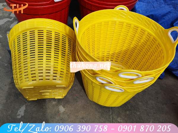 Giỏ nhựa đựng sầu riêng