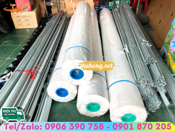 cuộn màng nhà kính và các phụ kiện đi kèm cuộn màng nhà kính và các phụ kiện đi kèm