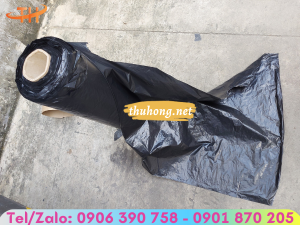 Cuộn màng phủ màu đen dài 400m