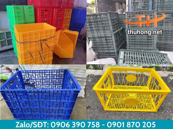 Đa dạng các loại sọt nhựa đựng nông sản Đa dạng các loại sọt nhựa đựng nông sản