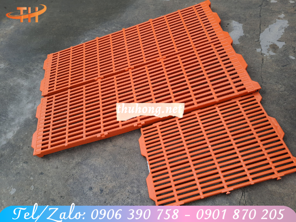 so sánh sàn nhựa nuôi heo 40x60 và 40x120cm